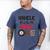 Uncle Of The Fast One Car Racing Dad 1St Birthday Boy Men's Comfort Colors T-Shirt Blue Jean