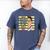 Never Underestimate Girl Read Book Reading Librarian Women Men's Comfort Colors T-Shirt Blue Jean