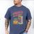 Unearth A Story Cute Turtle Reading Books Librarian Men's Comfort Colors T-Shirt Blue Jean