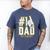 University Of Delaware Blue Hens 1 Dad Men's Comfort Colors T-Shirt Blue Jean