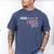 US Flag Proud Air Force Dad Men's Comfort Colors T-Shirt Blue Jean