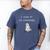 I Used To Be Somebody Nostalgia Halloween Spooky Season Premium Tri-Blend Men's Comfort Colors T-Shirt Blue Jean