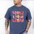 Valentine Cupid Coquette Pink Bow Apple Books Teacher Men's Comfort Colors T-Shirt Blue Jean
