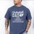 Volleyball Dad Definition Dad Of A Volleyball Player Father Men's Comfort Colors T-Shirt Blue Jean