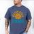 Water Polo Dad Father's Day Sports Fan Player Coach Daddy Men's Comfort Colors T-Shirt Blue Jean