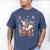 Watercolor Butterfly Fairy Read Book Library Fantasy Novel Men's Comfort Colors T-Shirt Blue Jean
