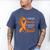 I Wear Orange In Memory Of My Sister Leukemia Awareness Men's Comfort Colors T-Shirt Blue Jean I Wear Orange In Memory Of My Sister Leukemia Awareness Men's Comfort Colors T-Shirt Blue Jean