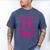 I Wear Pink In Memory Of My Godmother Breast Cancer Support Men's Comfort Colors T-Shirt Blue Jean