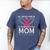 I Wear Pink In Memory Of My Mom Shirt Angel In Heaven Memory Men's Comfort Colors T-Shirt Blue Jean