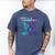 I Wear Teal Purple In Memory Of My Son Suicide Awareness Premium Tri-Blend Men's Comfort Colors T-Shirt Blue Jean