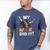 My Wife Did It Graduation Congratulation Graduate You Did It Men's Comfort Colors T-Shirt Blue Jean