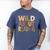 Wild About Reading Book Animal Children's Book Lover Teacher Men's Comfort Colors T-Shirt Blue Jean Wild About Reading Book Animal Children's Book Lover Teacher Men's Comfort Colors T-Shirt Blue Jean