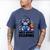 Wild About Reading Book Lover Gorilla Men's Comfort Colors T-Shirt Blue Jean