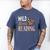 Wild About Reading Teacher Books Reader Lovers Leopard Zebra Men's Comfort Colors T-Shirt Blue Jean