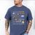 I Will Read Books On a Boat & Everywhere Reading Men's Comfort Colors T-Shirt Blue Jean