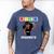 Women HBCU Grad 2025 College Graduation Apparel Men's Comfort Colors T-Shirt Blue Jean