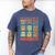 Women's DCC Many Faces Of Mordecai Grid Gamer Series Book Men's Comfort Colors T-Shirt Blue Jean Women's DCC Many Faces Of Mordecai Grid Gamer Series Book Men's Comfort Colors T-Shirt Blue Jean