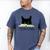 Women's Meowjong Cat Mahjong Chinese Game Cat Mom Dad Men's Comfort Colors T-Shirt Blue Jean