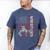 Wrestling US Flag Dad Wrestler Patriotic 4th Of July Men's Comfort Colors T-Shirt Blue Jean Wrestling US Flag Dad Wrestler Patriotic 4th Of July Men's Comfort Colors T-Shirt Blue Jean