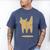 Yk2 Cat With Tomboy Tail 90s Nostalgia Downtown Indie Men's Comfort Colors T-Shirt Blue Jean