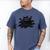 Yk2 Grunge Scary Cat With Tail Tomboy 90s Nostalgia Indie Premium Tri-Blend Men's Comfort Colors T-Shirt Blue Jean