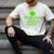 2018 Graduation Red Green High School Color Men's Comfort Colors T-Shirt Ivory