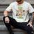 3rd Birthday Zoo Safari Jungle Dad Of The Wild And Three Men's Comfort Colors T-Shirt Ivory