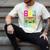 80s Dad 1980s Fashion Eighties Theme Outfit Fathers Day 80's Men's Comfort Colors T-Shirt Ivory