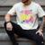 80's Girl Roller Skates Skating Eighties 1980s Nostalgia Men's Comfort Colors T-Shirt Ivory