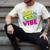 90's Vibe Retro Style Cassette Tape Nostalgia 1990s Party Premium Tri-Blend Men's Comfort Colors T-Shirt Ivory