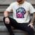 Adorable Book Lover Robot With Reading Glasses Cute Men's Comfort Colors T-Shirt Ivory