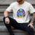 Alien Reader Reading Teacher Librarian Book Lover Men's Comfort Colors T-Shirt Ivory