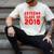 & Red Class Of 2018 Senior Graduation T Shirt Men's Comfort Colors T-Shirt Ivory