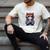 Anti Social Anxiety Mindfulness No Small Talk Introvert Cat Men Women Men's Comfort Colors T-Shirt Ivory