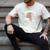 Anti-Social Book Club Reader Books & Coffee Dark Academia Premium Tri-Blend Men's Comfort Colors T-Shirt Ivory