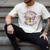 Antisocial Butterfly Groovy t For Introvert Men Women Girls Men's Comfort Colors T-Shirt Ivory
