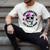 Antisocial Pit Bull Mom Pittie Introvert Dog Lover Pit Bull Raglan Baseball Tee Men's Comfort Colors T-Shirt Ivory