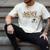 Army National Guard Papa Army National Guard Graduation Papa Men's Comfort Colors T-Shirt Ivory