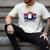Awkward But Loyal Penguin Synthwave Vapowave Introvert Men's Comfort Colors T-Shirt Ivory