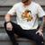 Beagle Flying a Plane Pilot Airplane Dog Mom Dad Men's Comfort Colors T-Shirt Ivory