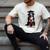 Bernese Mountain Dog Graduation Cap Graduate Training School For Men Women Girls Kids Men's Comfort Colors T-Shirt Ivory