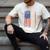 Best Dad Ever US American Flag For Father's Day Men Men's Comfort Colors T-Shirt Ivory