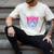 Bi Shy And Ready To Cry Bisexual Introvert Bi Pride Raglan Baseball Tee Men's Comfort Colors T-Shirt Ivory