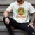 The Big Kahuna Hawaiian Tiki Dad Boss T-Shirt Men's Comfort Colors T-Shirt Ivory