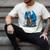 Book Lover Bookworm Reading Books Dragon Premium Tri-Blend Men's Comfort Colors T-Shirt Ivory