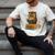 Book Lover Owl Reading Bookish Library Read Books Be Kind Men's Comfort Colors T-Shirt Ivory