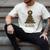 All Booked For Christmas Book Tree Book Lover Teacher Men's Comfort Colors T-Shirt Ivory