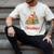 All Booked For Christmas Gingerbread Christmas Tree Book Kid Men's Comfort Colors T-Shirt Ivory