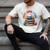 “Books Coffee & Yarn Enthusiast Cozy Reader Men's Comfort Colors T-Shirt Ivory