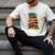 Books Painting Colorful Art Abstract Graphic Books Men's Comfort Colors T-Shirt Ivory